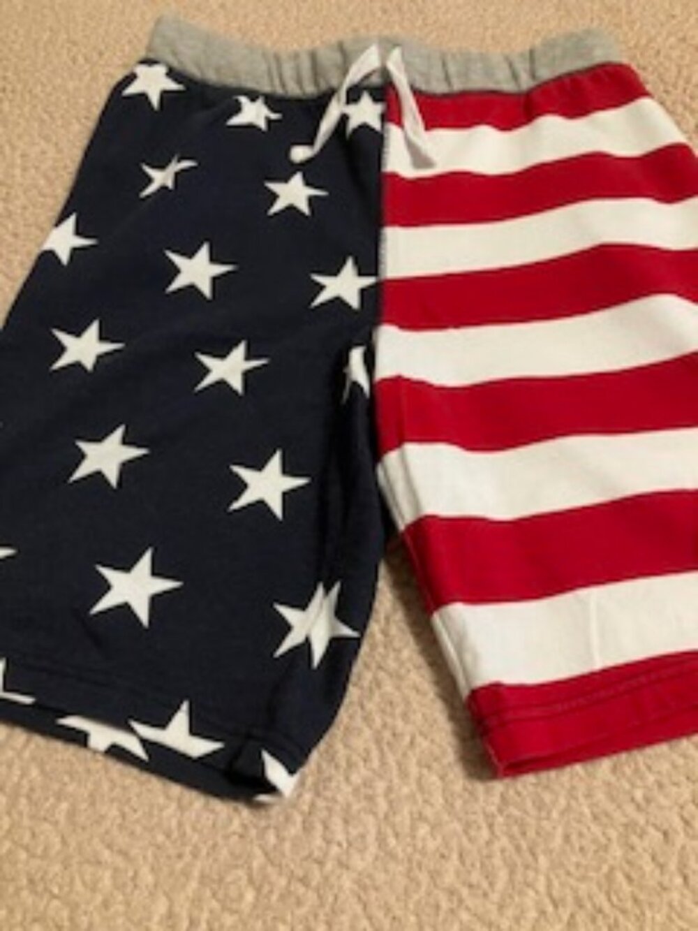 Boys Stars and Stripes Shorts  Size XXL